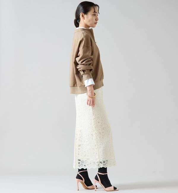 TIARA「Iラインレースタイトスカート」|スカート|