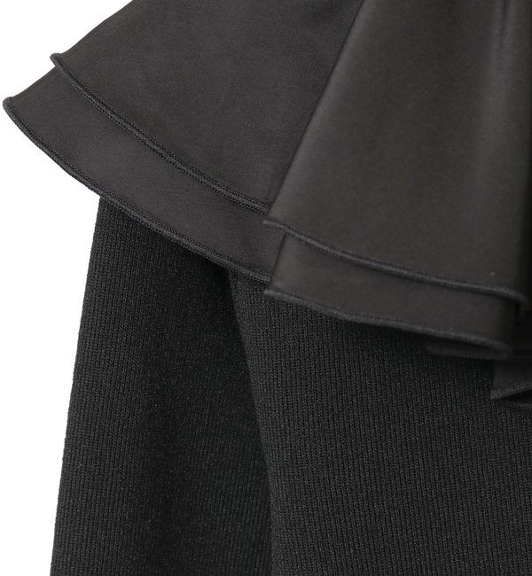 TIARA「フリルカラーカーディガン」|ニット・セーター|