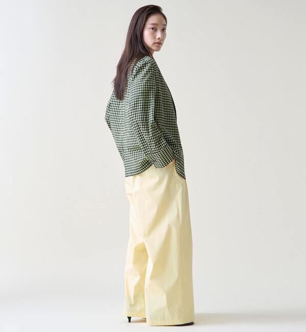 TIARA「ギンガムチェックブラウスジャケット」|テーラードジャケット|