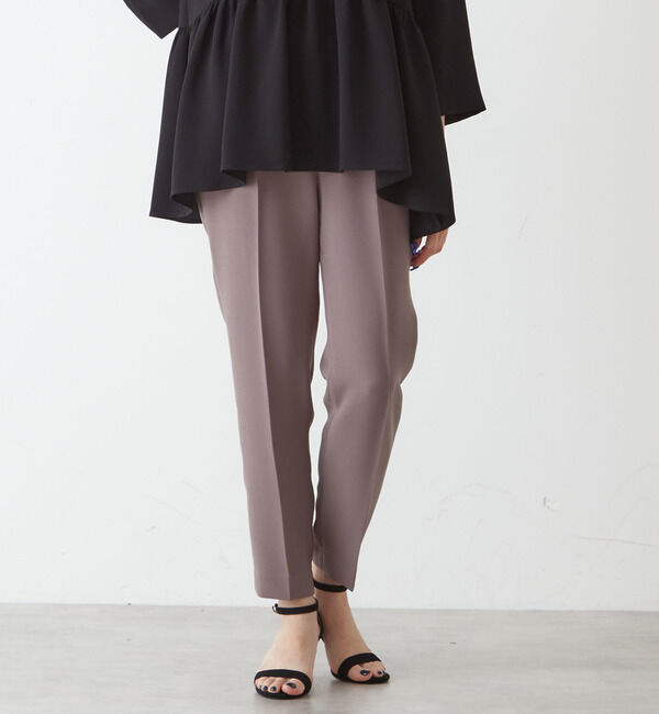 Liesse「テーパードパンツ（セットアップ対応可）」|その他|モカ