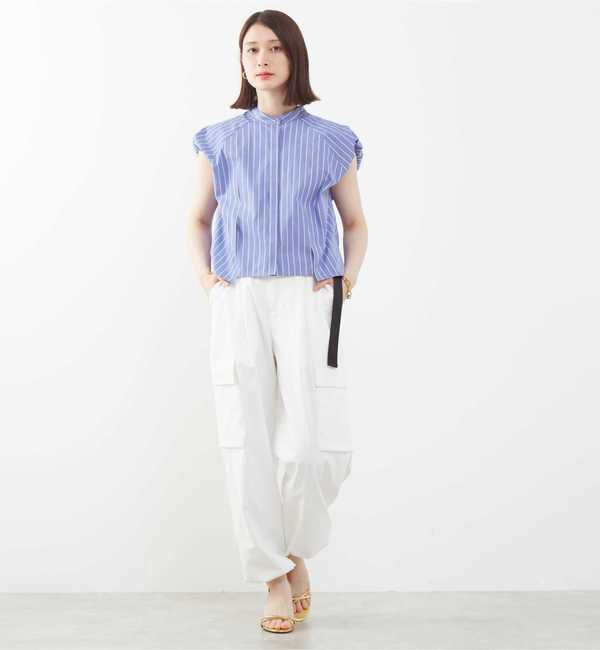 Soffitto「ドライストレッチカーゴパンツ」|カーゴ|ホワイト