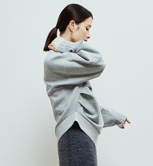 Soffitto「アシンメトリーサイドスリットスウェット」|スウェット・ジャージ|