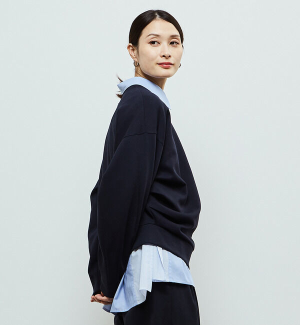 Soffitto「アシンメトリーサイドスリットスウェット」|スウェット・ジャージ|