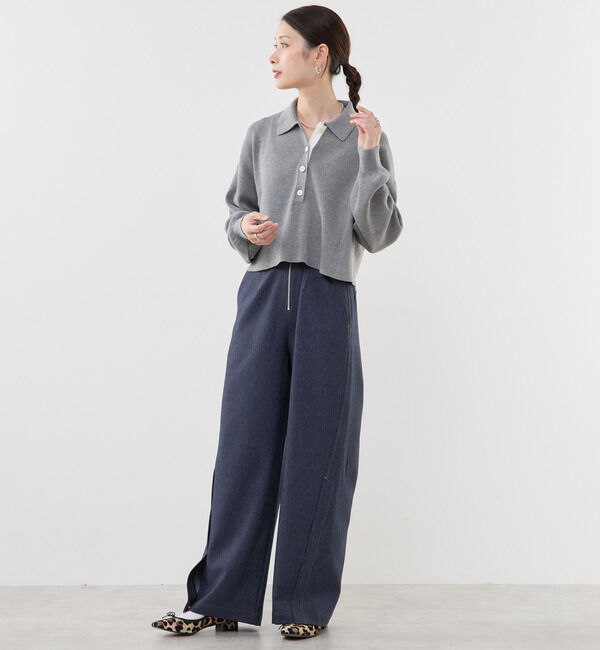 Soffitto「ポロ ニットプルオーバー」|ニット・セーター|