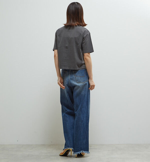 Soffitto「製品染コンパクトロゴ入りTシャツ」|Tシャツ・カットソー|