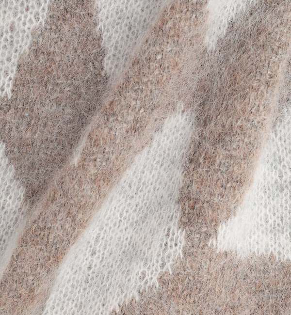 SOFFITTO「【NOMA t.d./ノーマティーディー】Jacquare Diamond Cardigan N38-KN 03」|ニット・セーター|