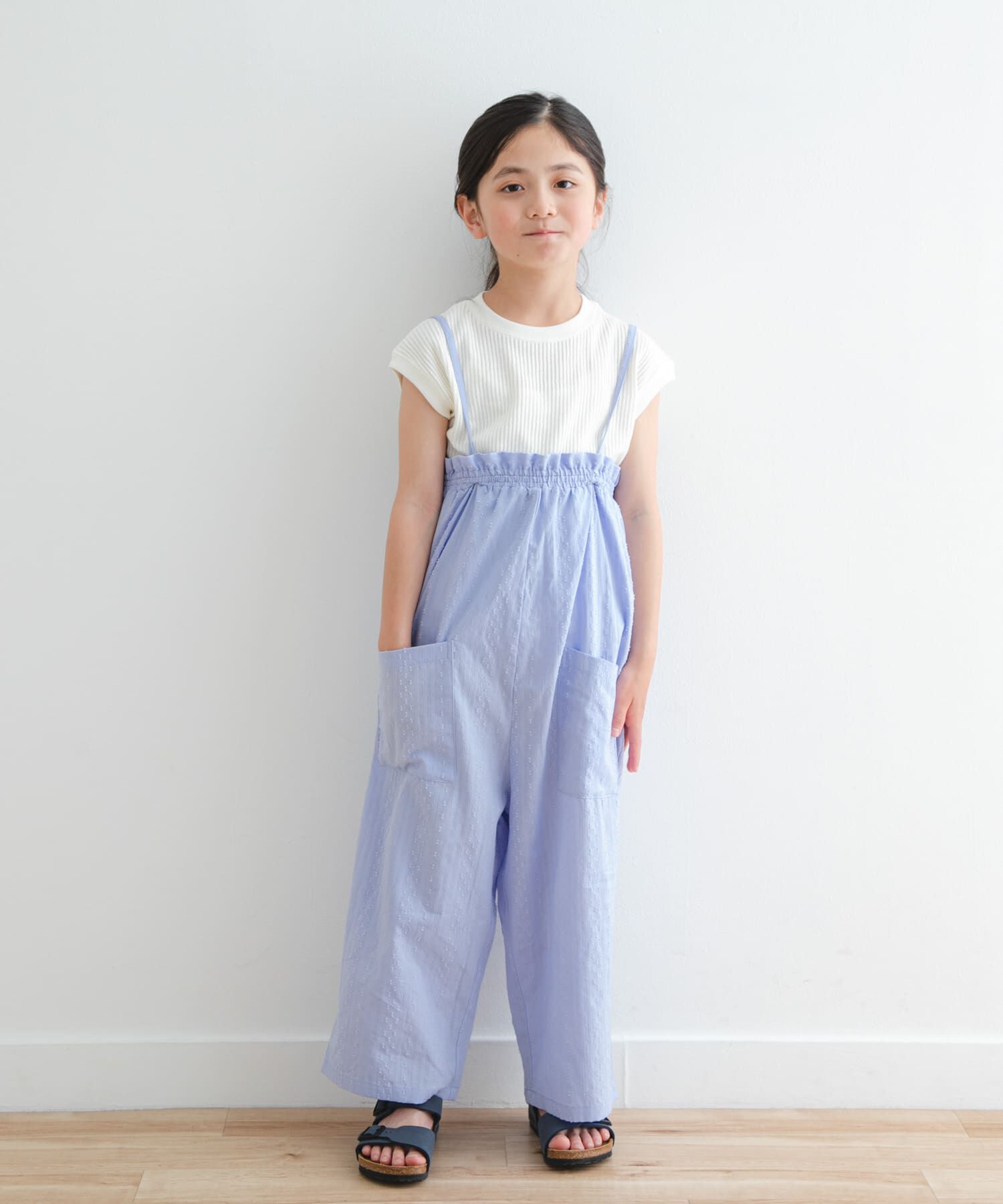 URBAN RESEARCH DOORS「『WEB/一部店舗限定サイズ』変形ワッフルノースリーブプルオーバー(KIDS)」|その他|