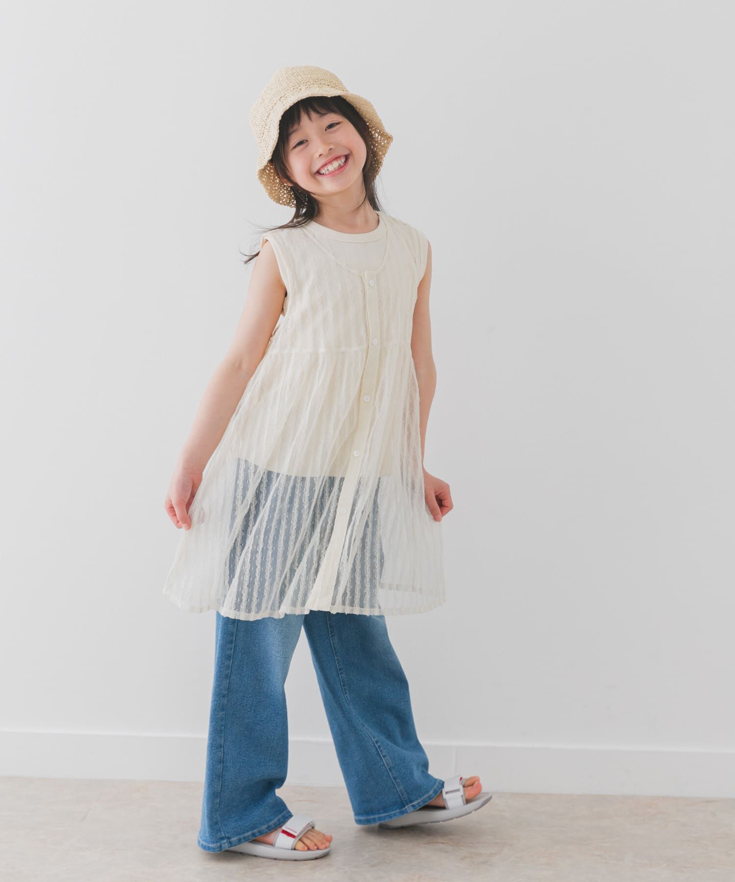 URBAN RESEARCH DOORS「『WEB/一部店舗限定サイズ』チュールチュニック(KIDS)」|その他|