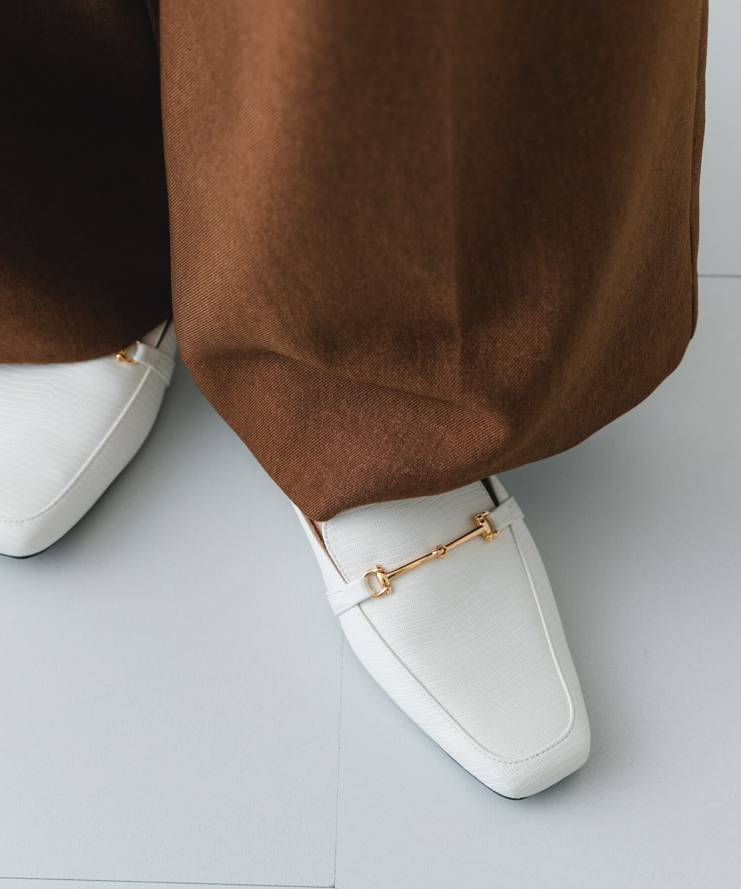 RODE SKO「『MADE IN JAPAN』 スクエアトゥ細ビットローファー」|ローファー|