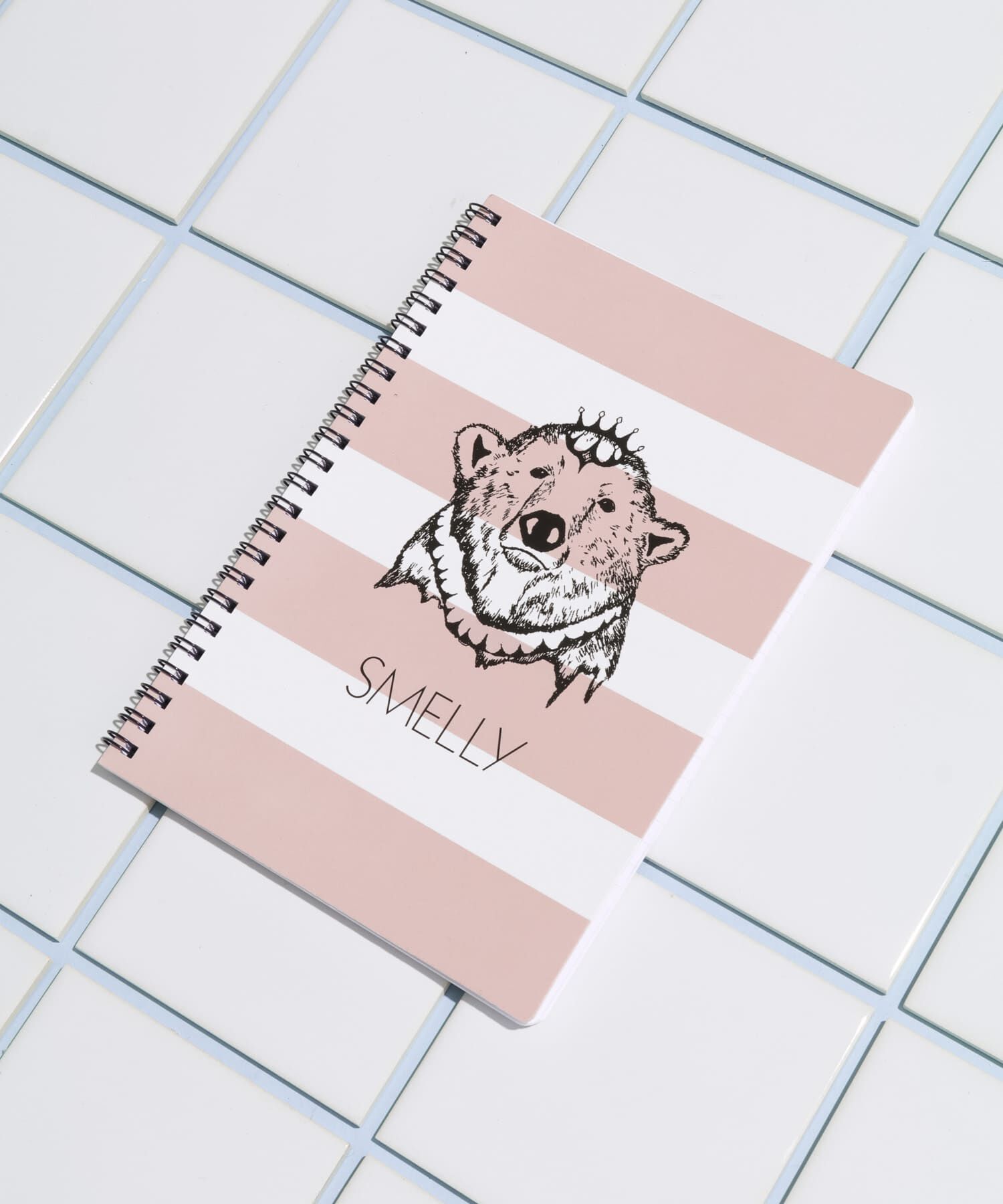 SMELLY「SMELLY A5リングノート」|ステーショナリー|ピンク系その他