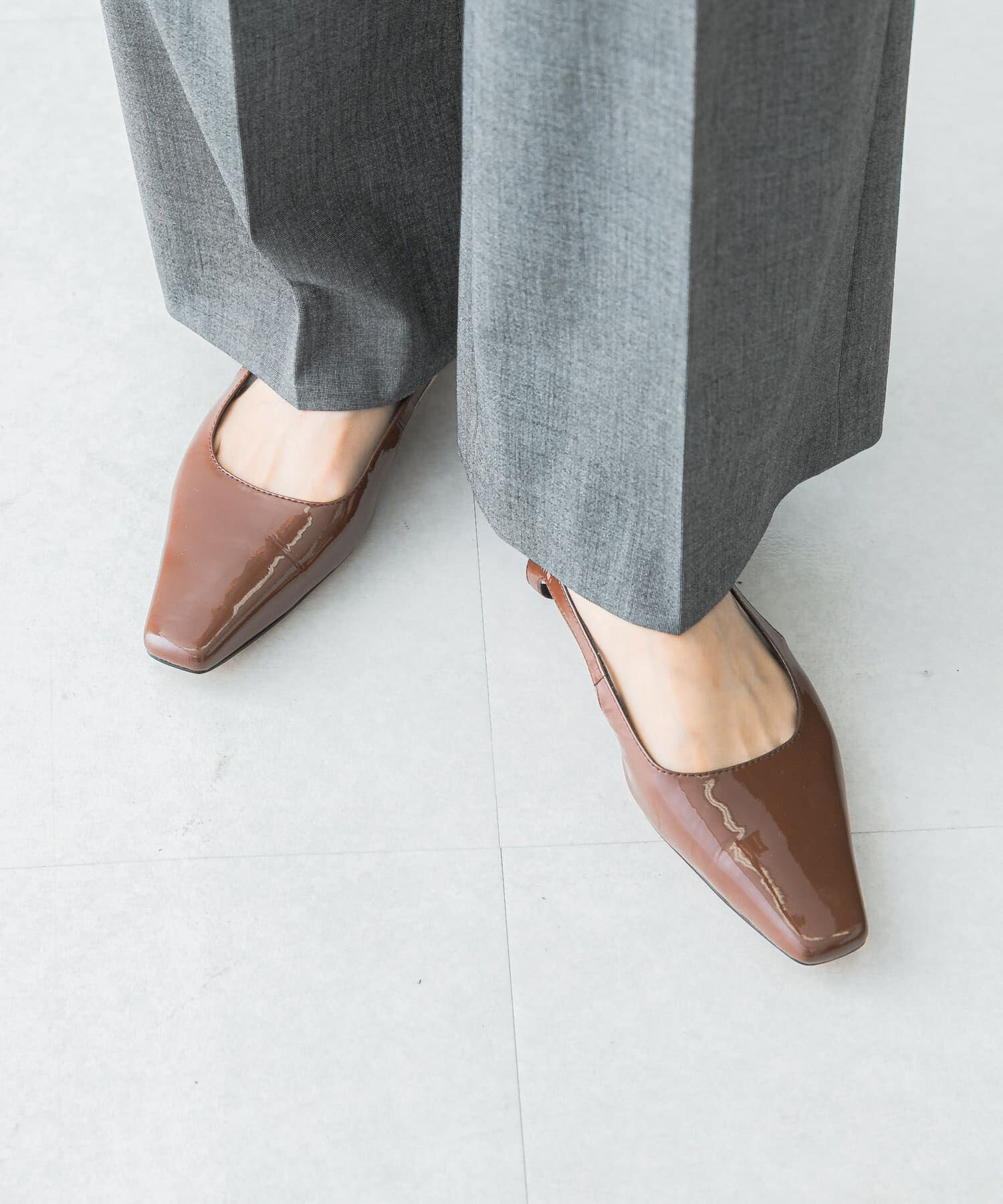 URBAN RESEARCH ROSSO「Mollini　エナメルフラットシューズ」|その他|