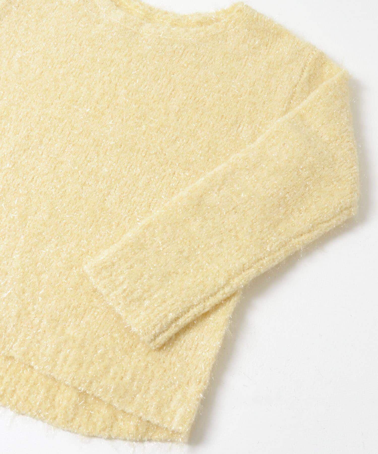 URBAN RESEARCH ROSSO「ラメシャギーニットプルオーバー」|ニット・セーター|