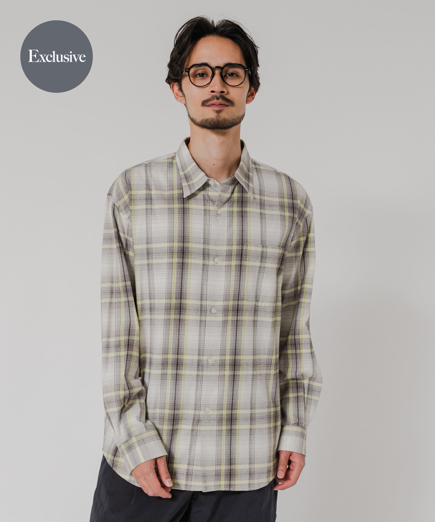 URBAN RESEARCH「『別注』OUTDOOR EXCHANGE&times;URBAN RESEARCH　シャギーチェックシャツ」|シャツ・ブラウス|その他2