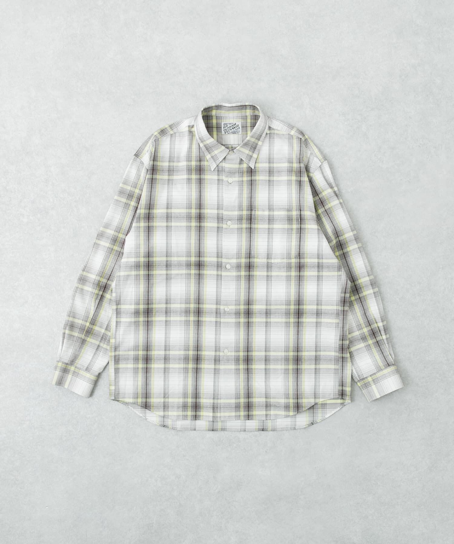 URBAN RESEARCH「『別注』OUTDOOR EXCHANGE&times;URBAN RESEARCH　シャギーチェックシャツ」|シャツ・ブラウス|