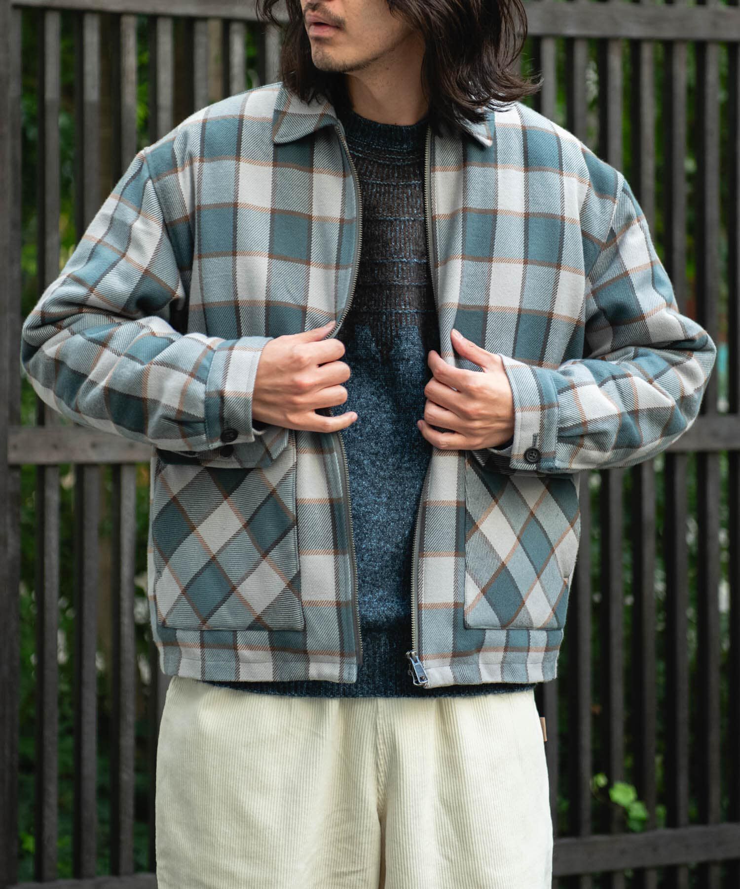 Sonny Label 「パデッドショートジップブルゾン」|ブルゾン・スタジャン|