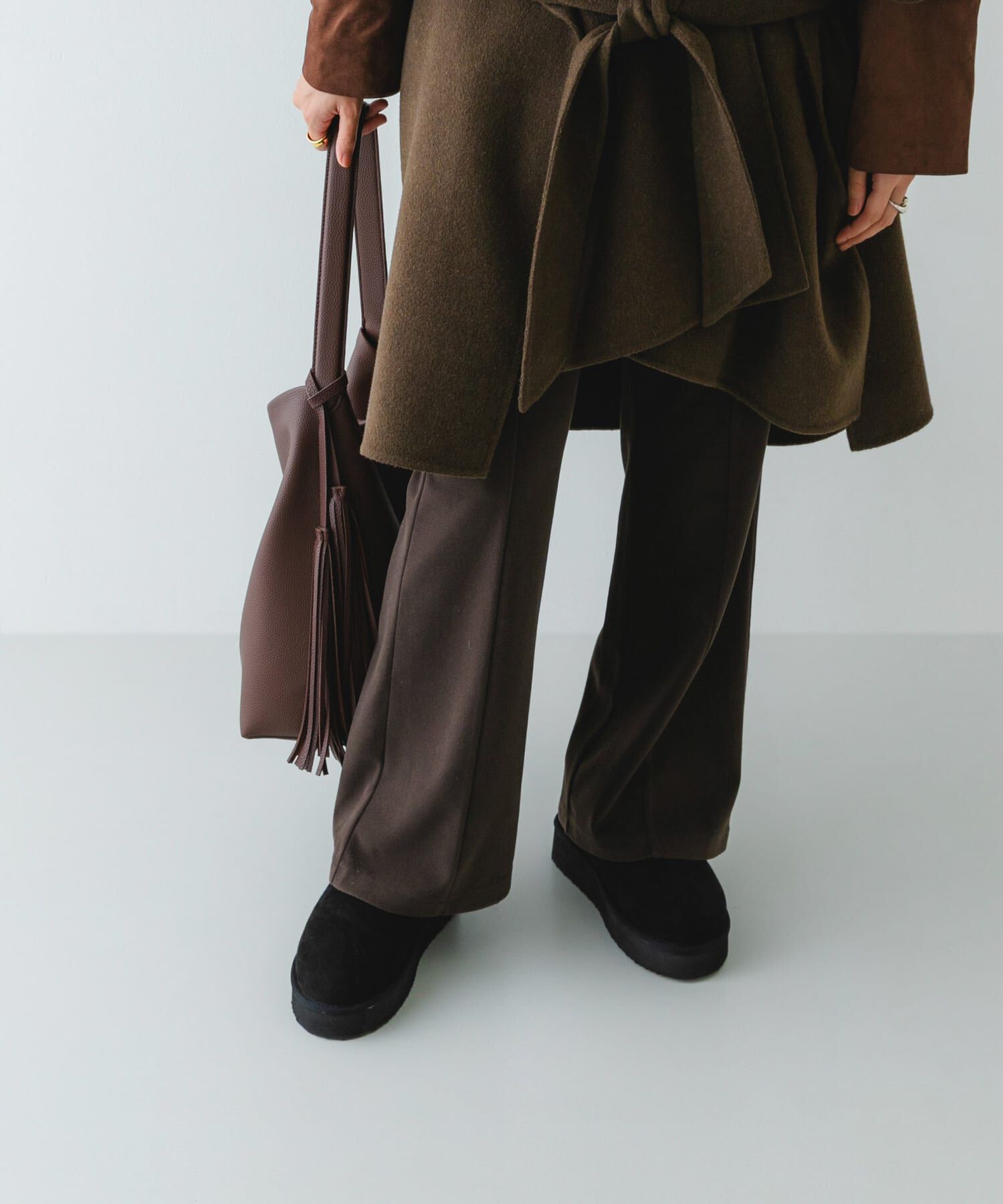 RODE SKO「撥水フラッフィームートンブーツ」|ショートブーツ|