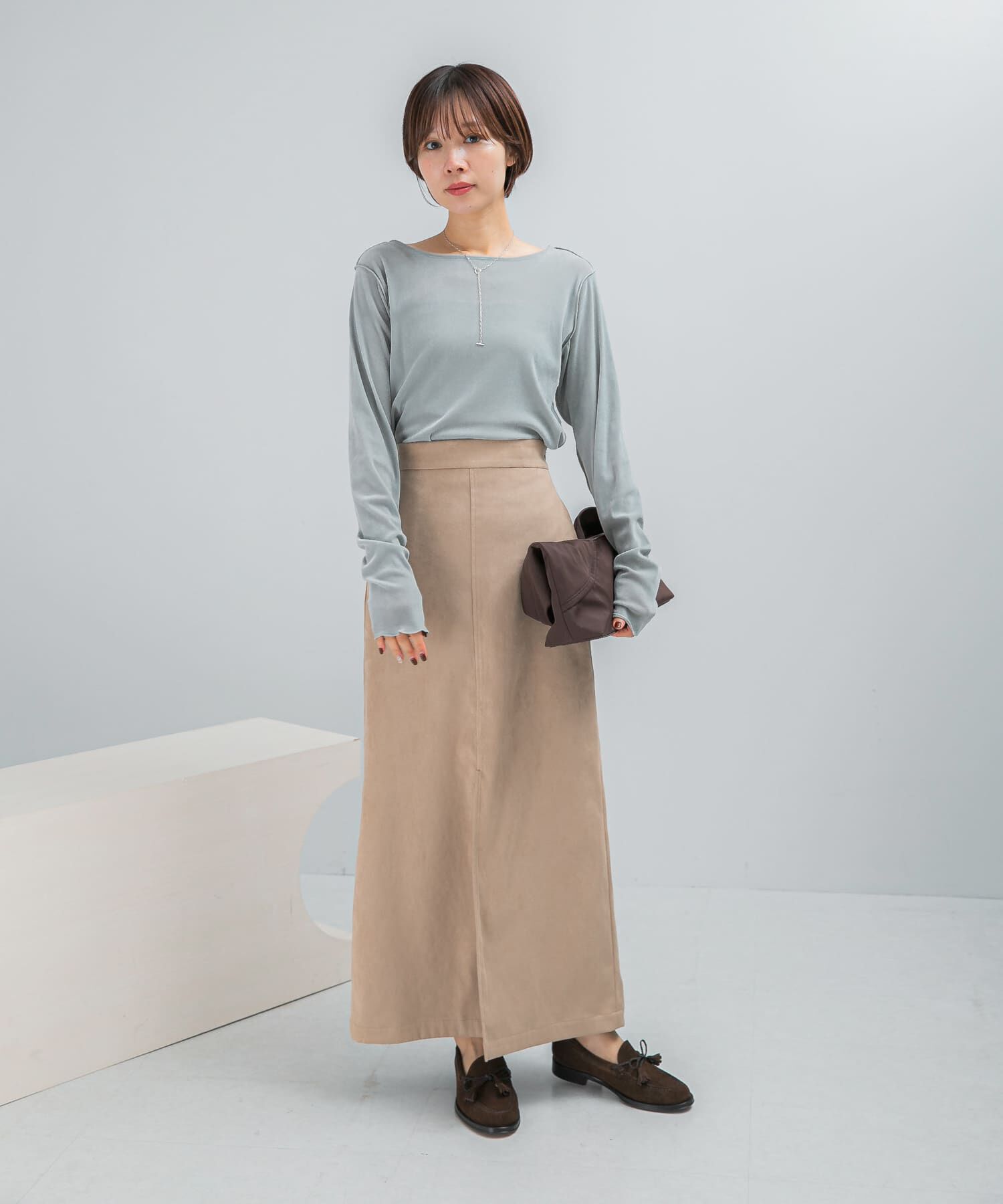 URBAN RESEARCH ROSSO「シアーベロアシームデザインプルオーバー」|Tシャツ・カットソー|