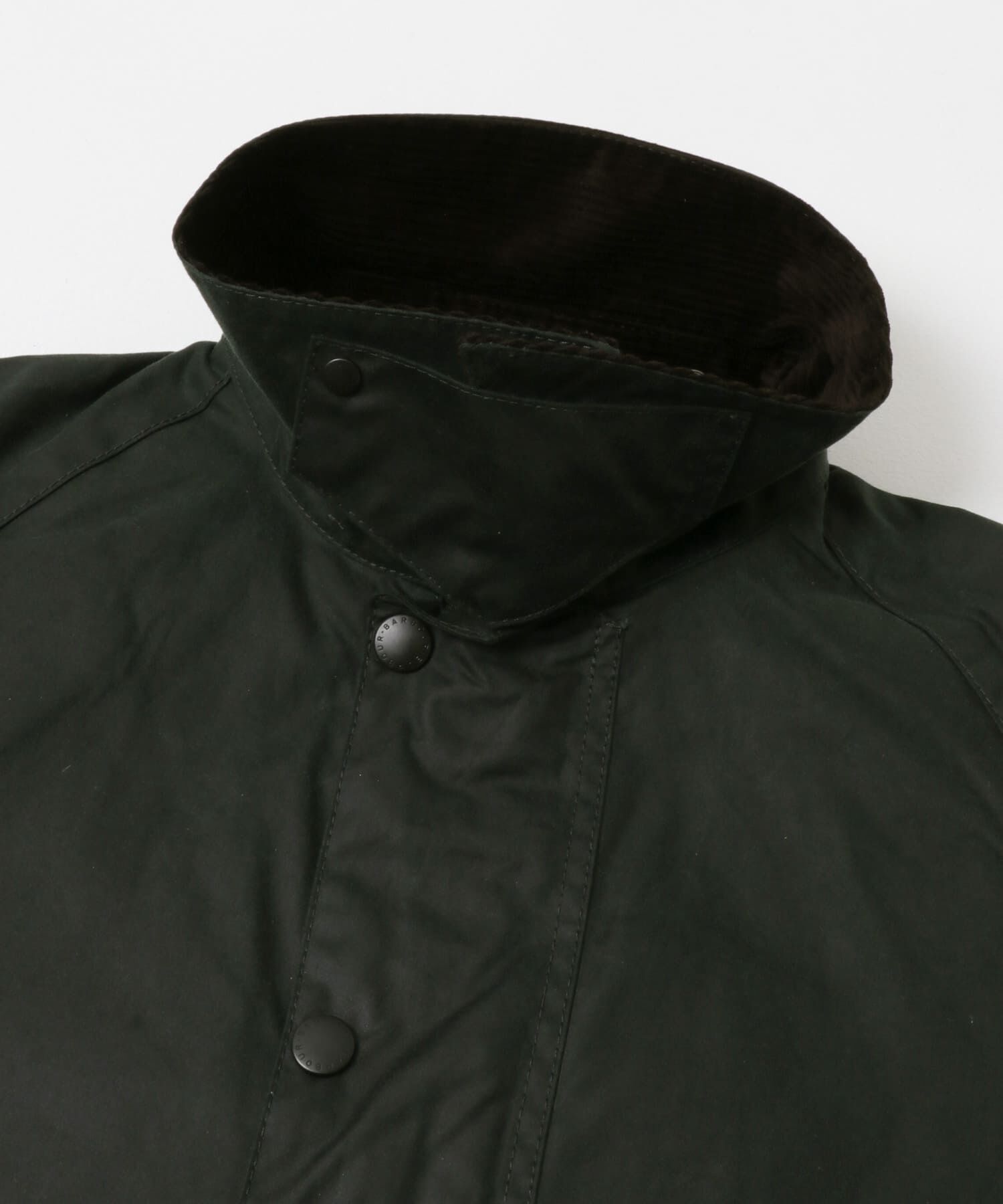 URBAN RESEARCH DOORS「Barbour　OS TRANSPORT WAX JACKET」|ノーカラーコート|