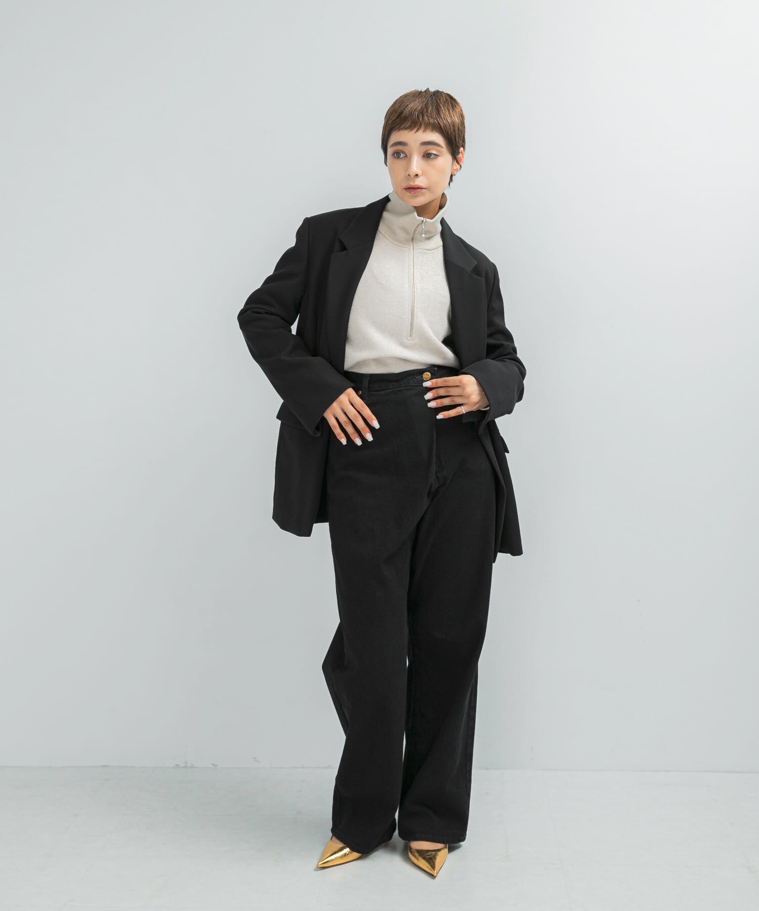 URBAN RESEARCH ROSSO「『別注』Lee&times;ROSSO　FRONT TUCK DENIM PANTS」|デニム|