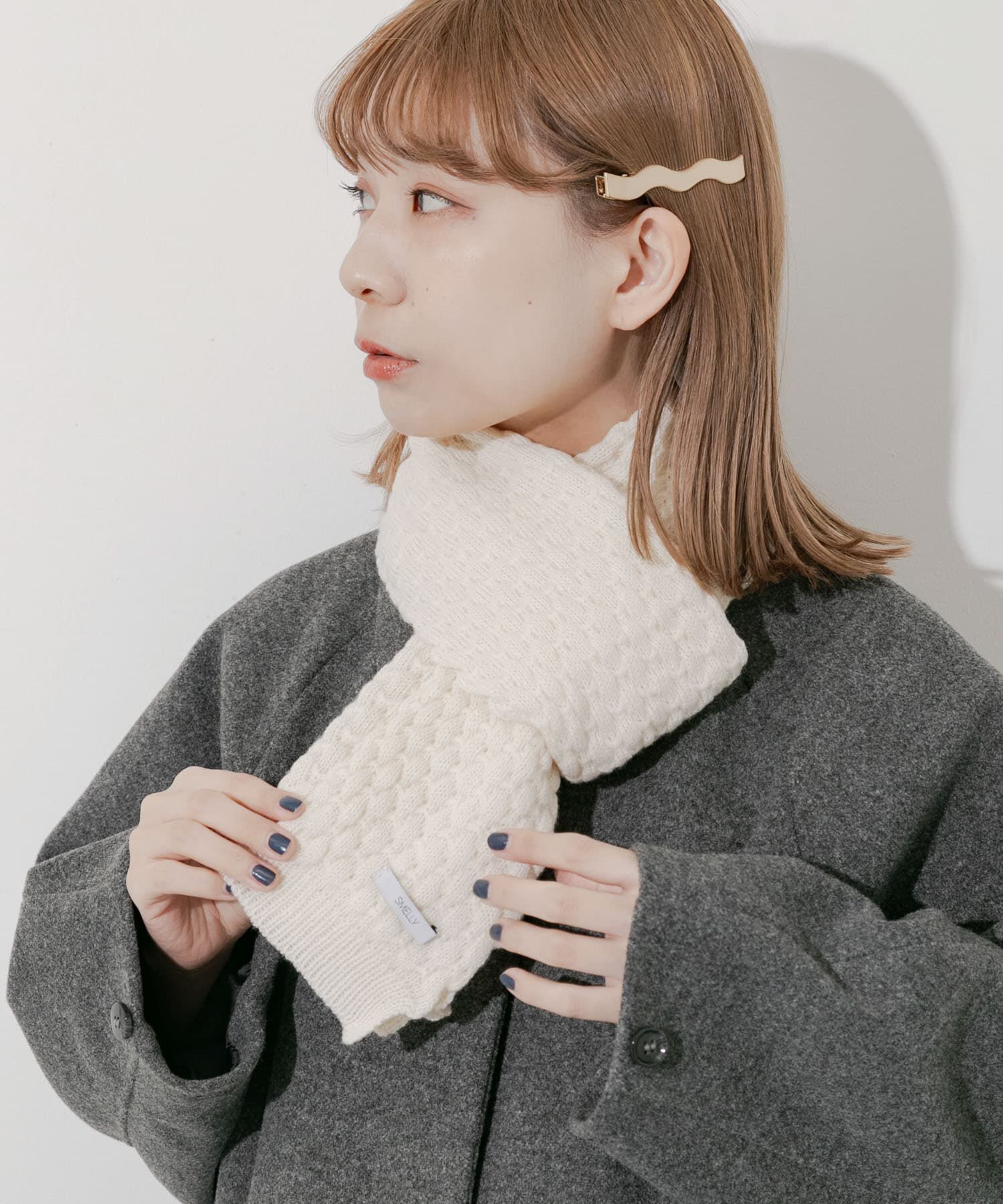 SMELLY「ポコポコマフラー」|マフラー|