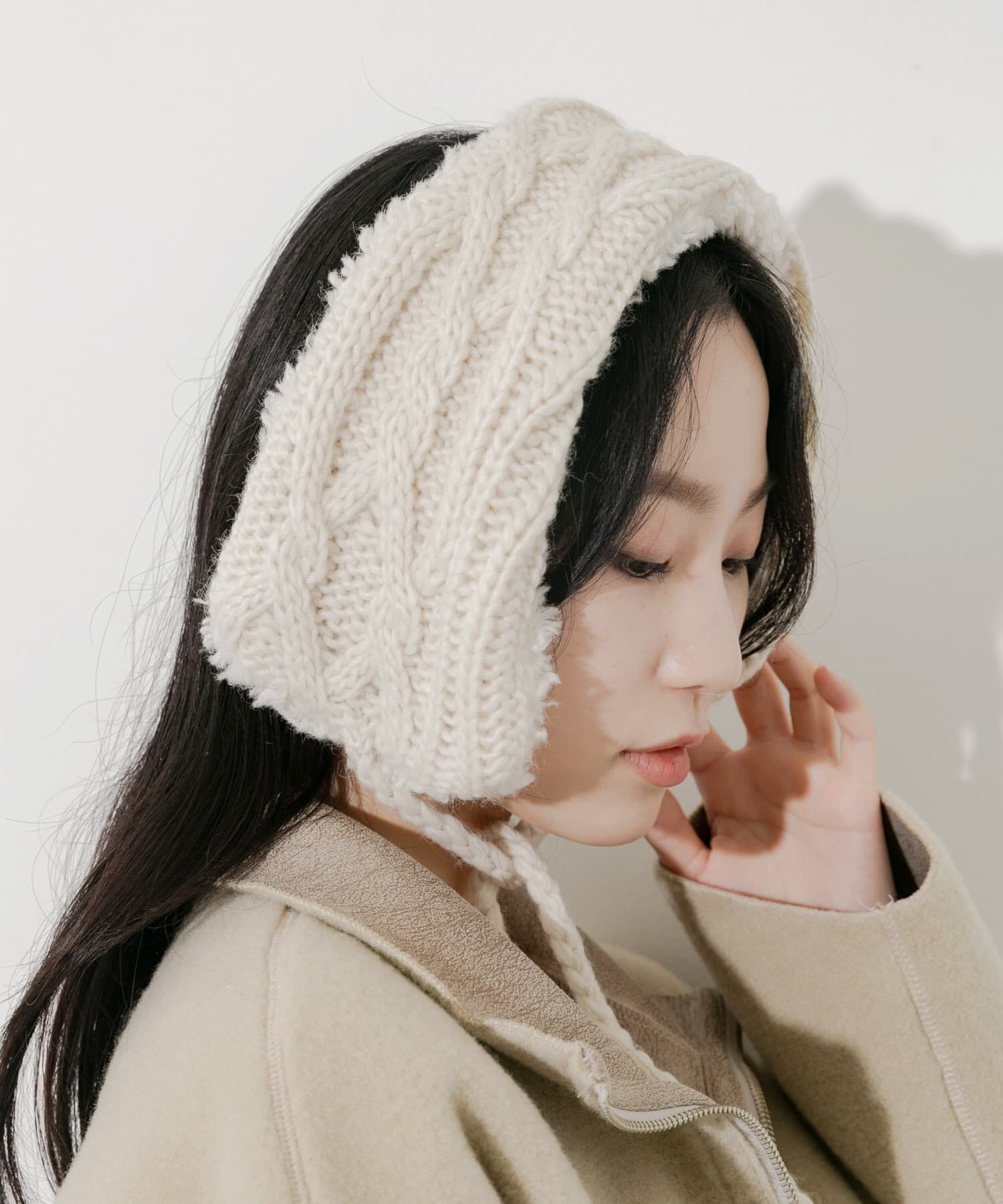 SMELLY「ケーブルコンビイヤーマフ」|イヤーマフ|