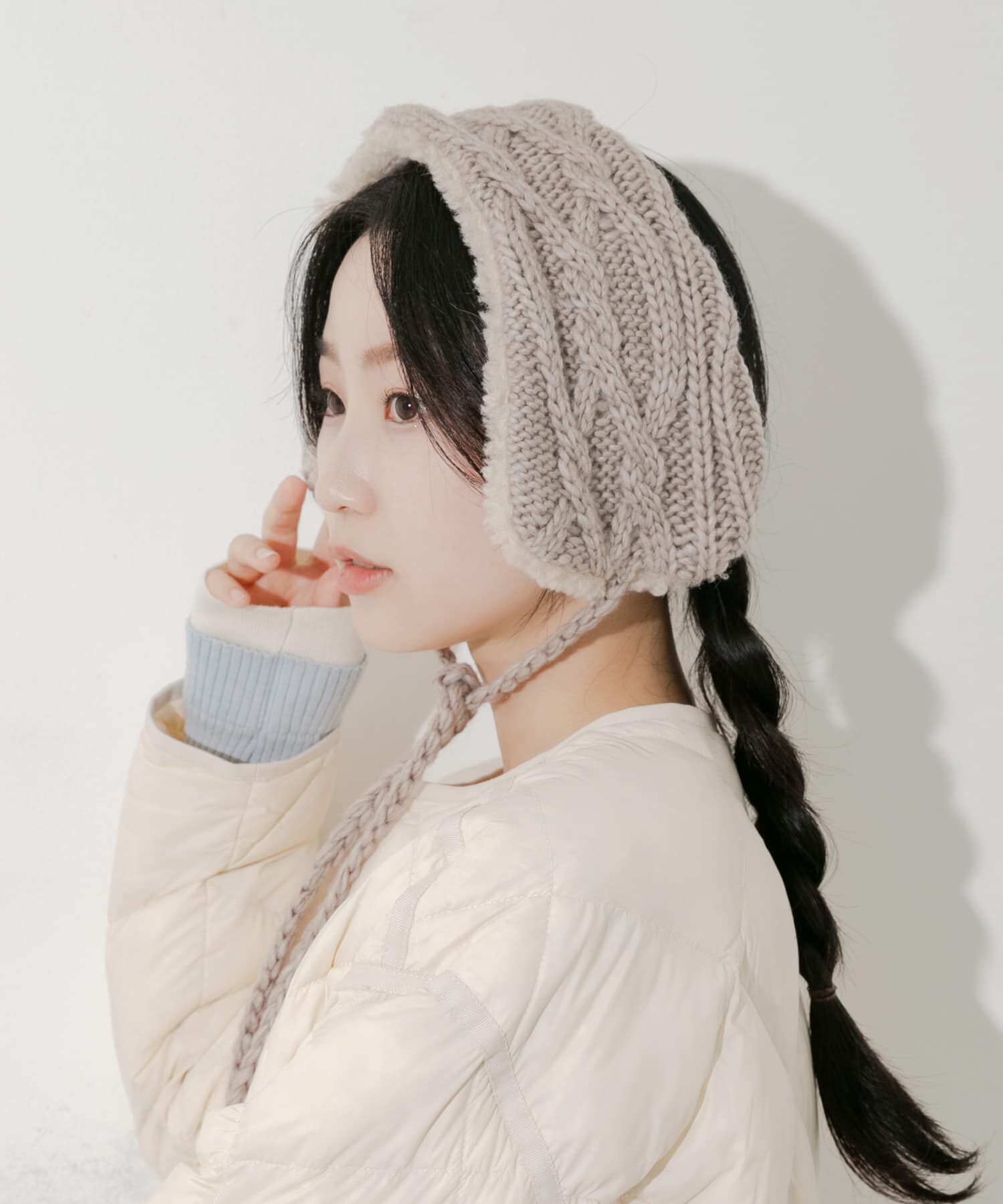 SMELLY「ケーブルコンビイヤーマフ」|イヤーマフ|