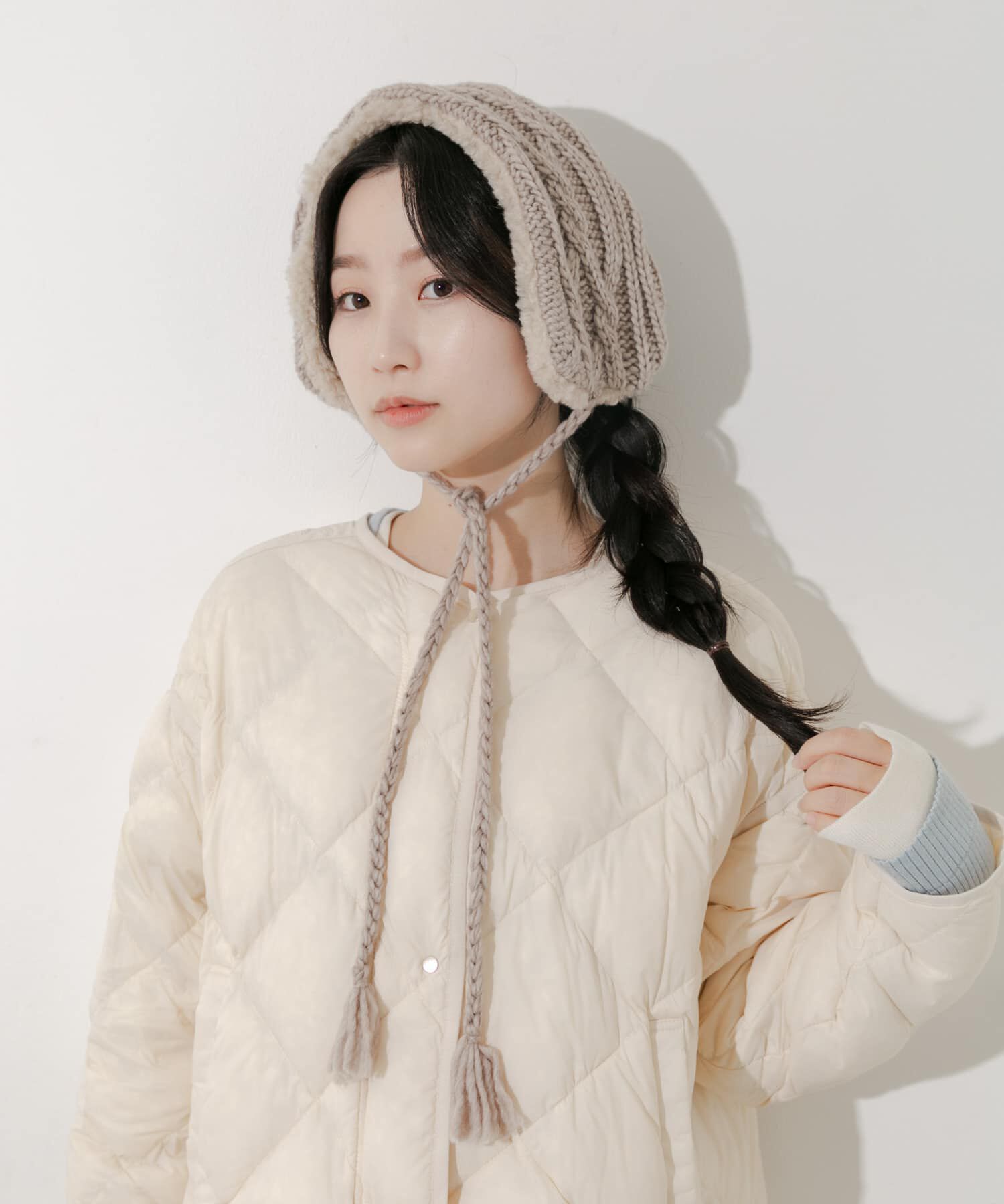 SMELLY「ケーブルコンビイヤーマフ」|イヤーマフ|