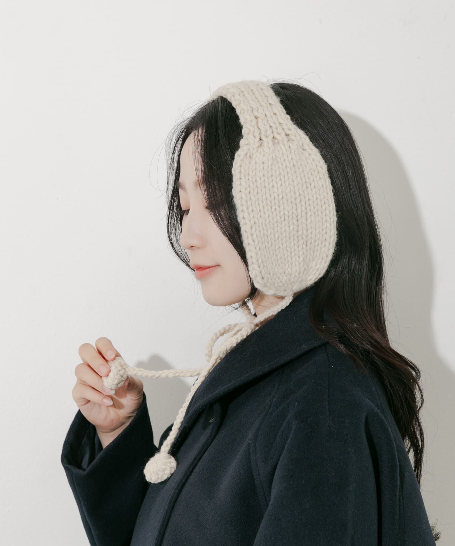 SMELLY「ニットイヤーマフ」|イヤーマフ|