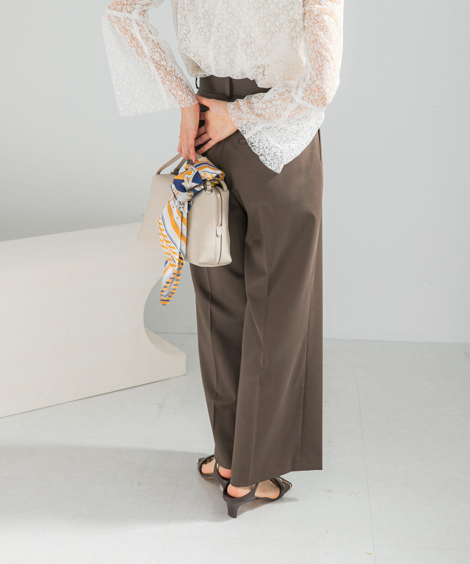 URBAN RESEARCH ROSSO「防シワハイウエストワイドスラックス」|その他|