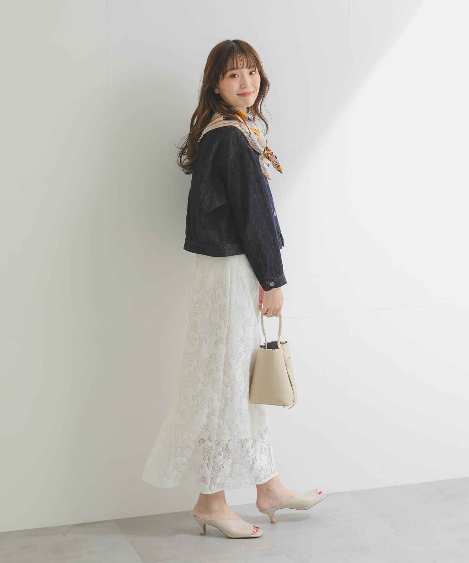 URBAN RESEARCH ROSSO「manipuri　65ピルエット」|バンダナ・スカーフ|