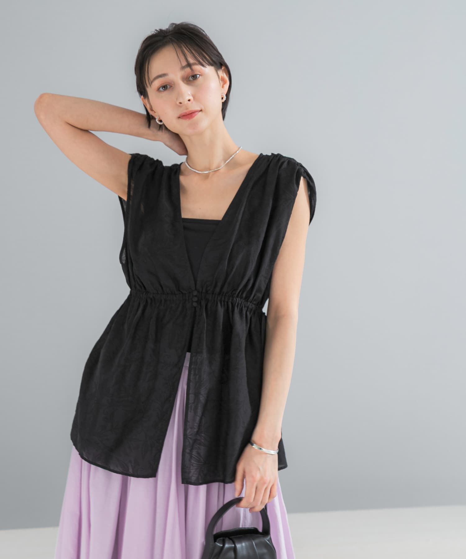 URBAN RESEARCH ROSSO「ボタニカルジャガードジレトップス」|その他|