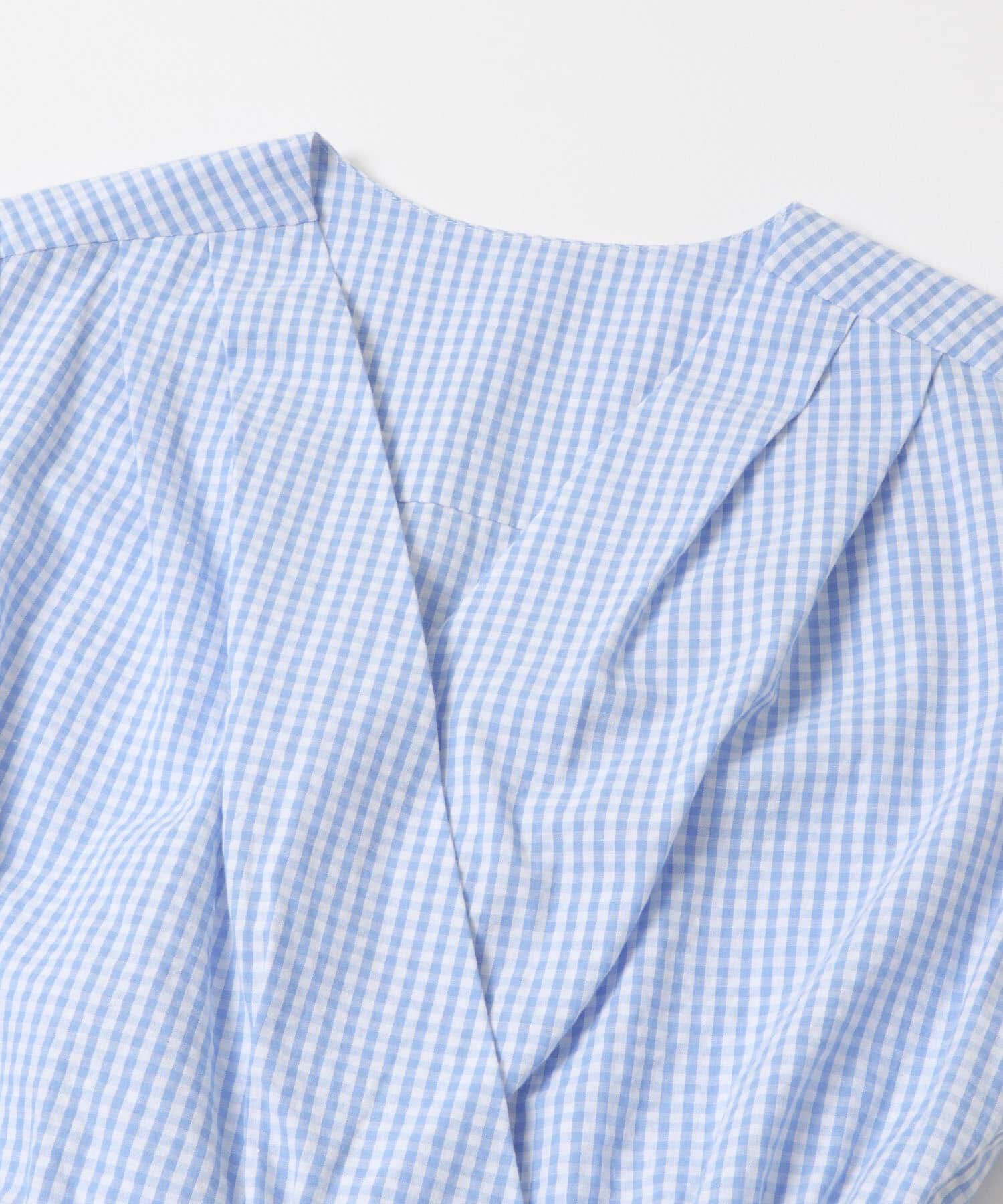 URBAN RESEARCH ROSSO「『WEB/一部店舗限定』チェックカシュクールワンピース」|ワンピース|