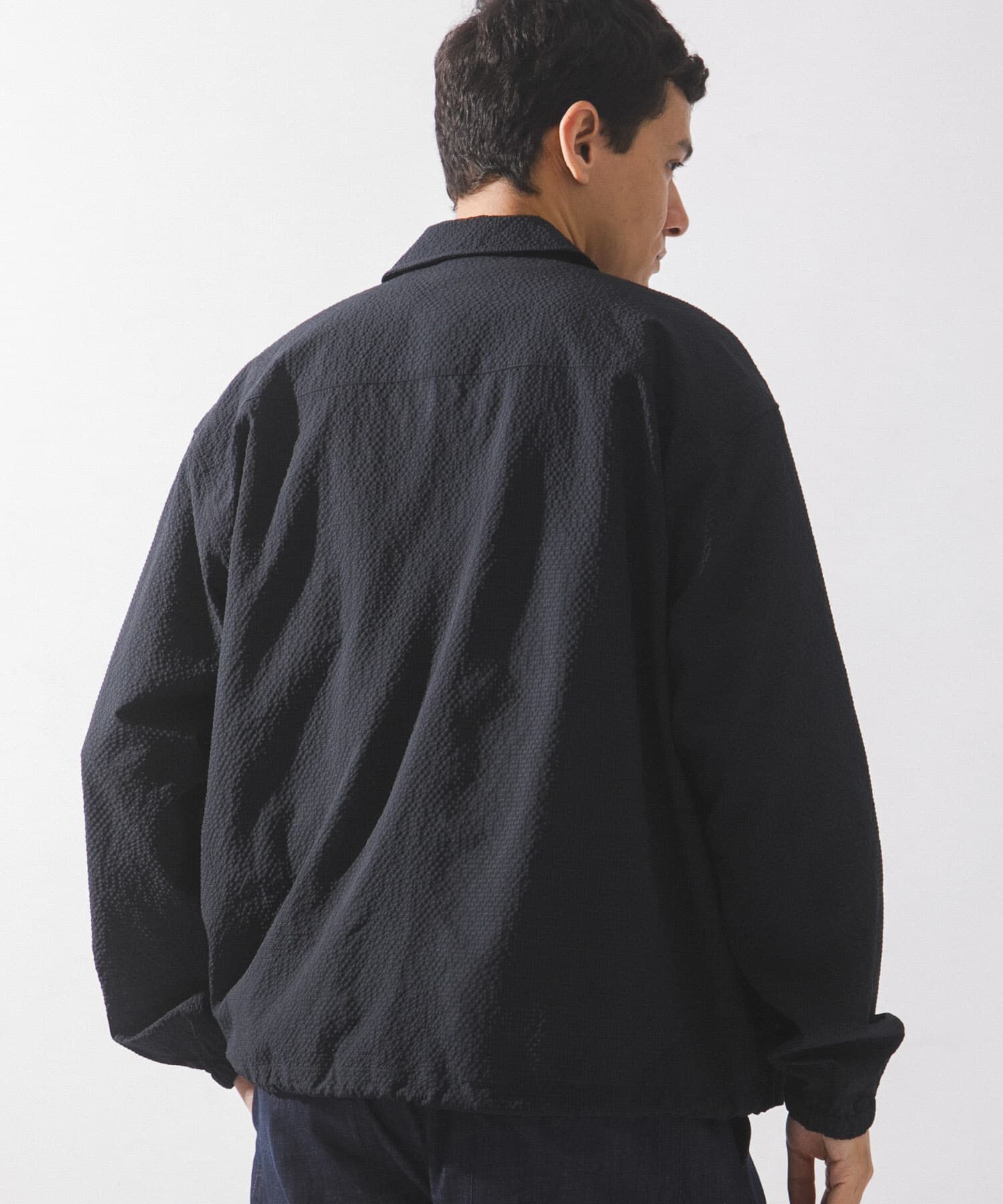 Sonny Label 「シアサッカーコーチジャケット」|ブルゾン・スタジャン|