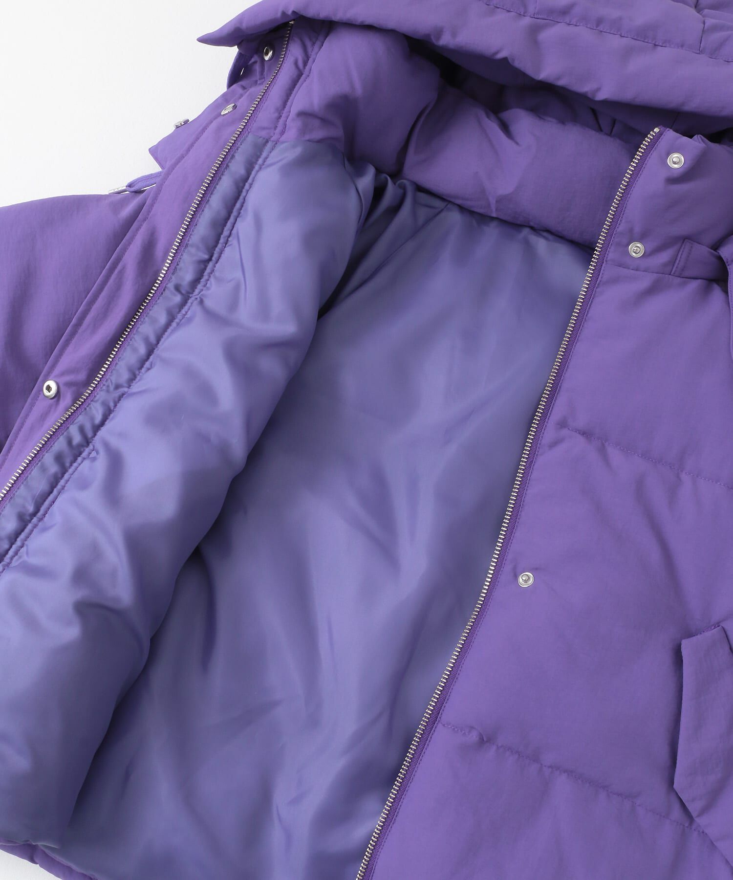  「ショート中綿フードジャケット」|ダウン|