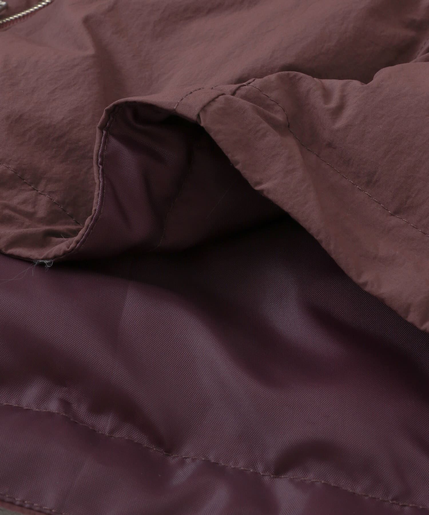  「フロントリボン中綿ジャケット」|ダウン|