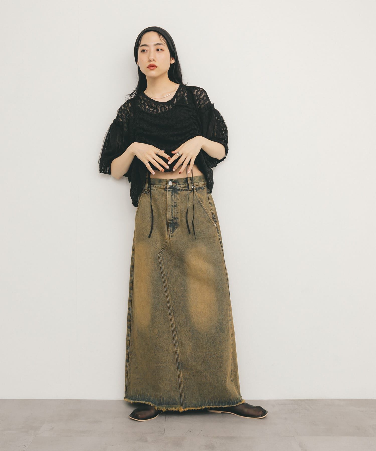  「ギャザートゥメッシュシューズ」|その他|