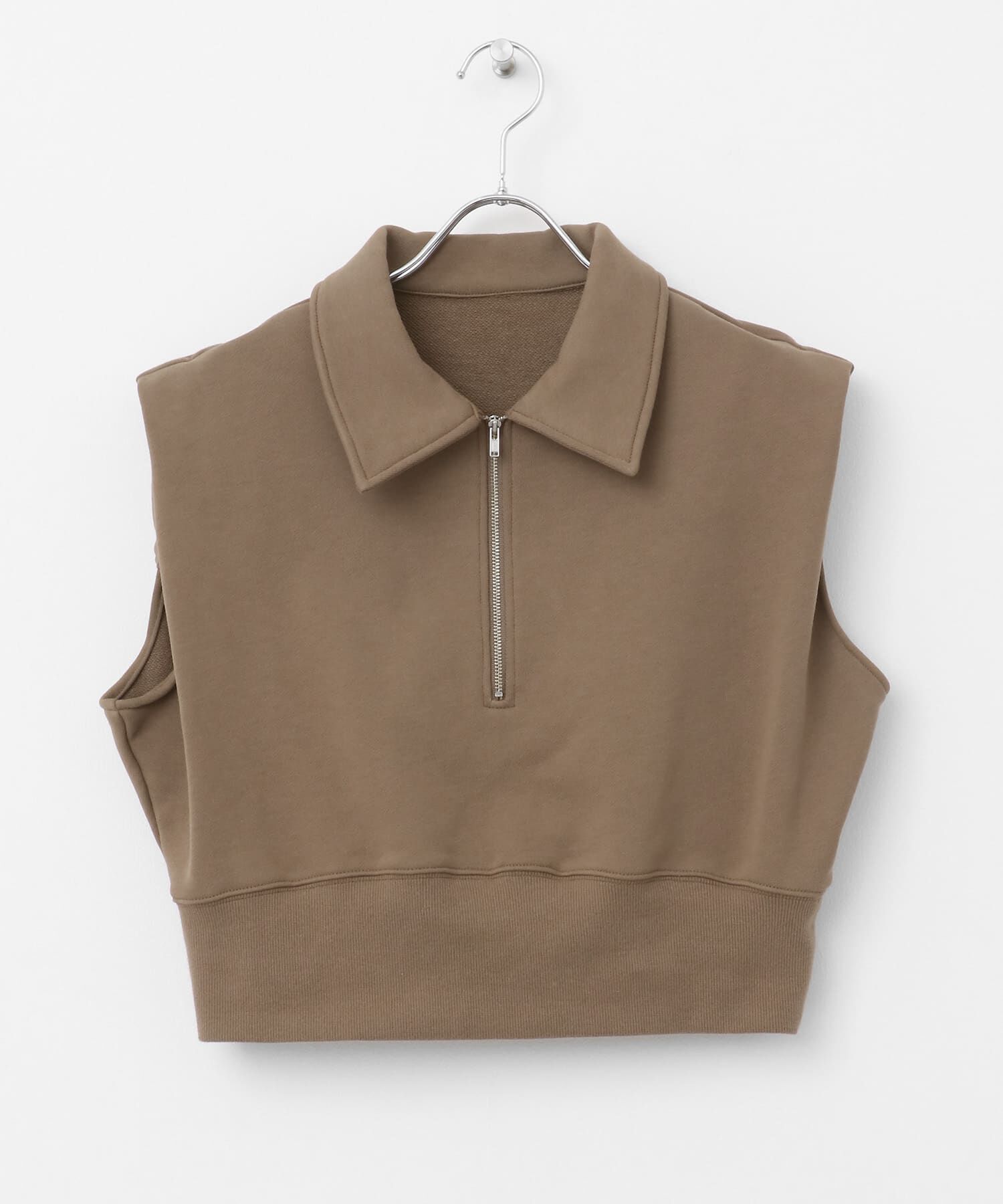  「ショルダータックZIPスウェット」|スウェット・ジャージ|