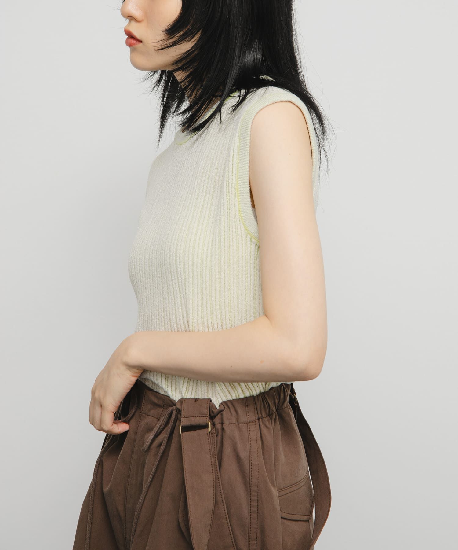  「スリーブレスリンクスニット」|ニット・セーター|