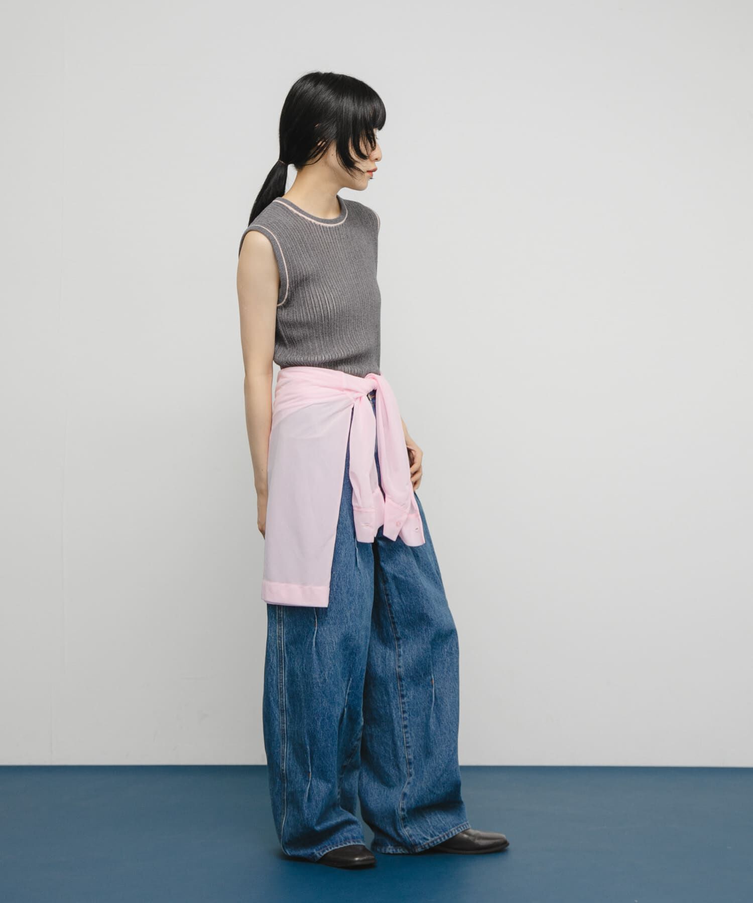  「スリーブレスリンクスニット」|ニット・セーター|