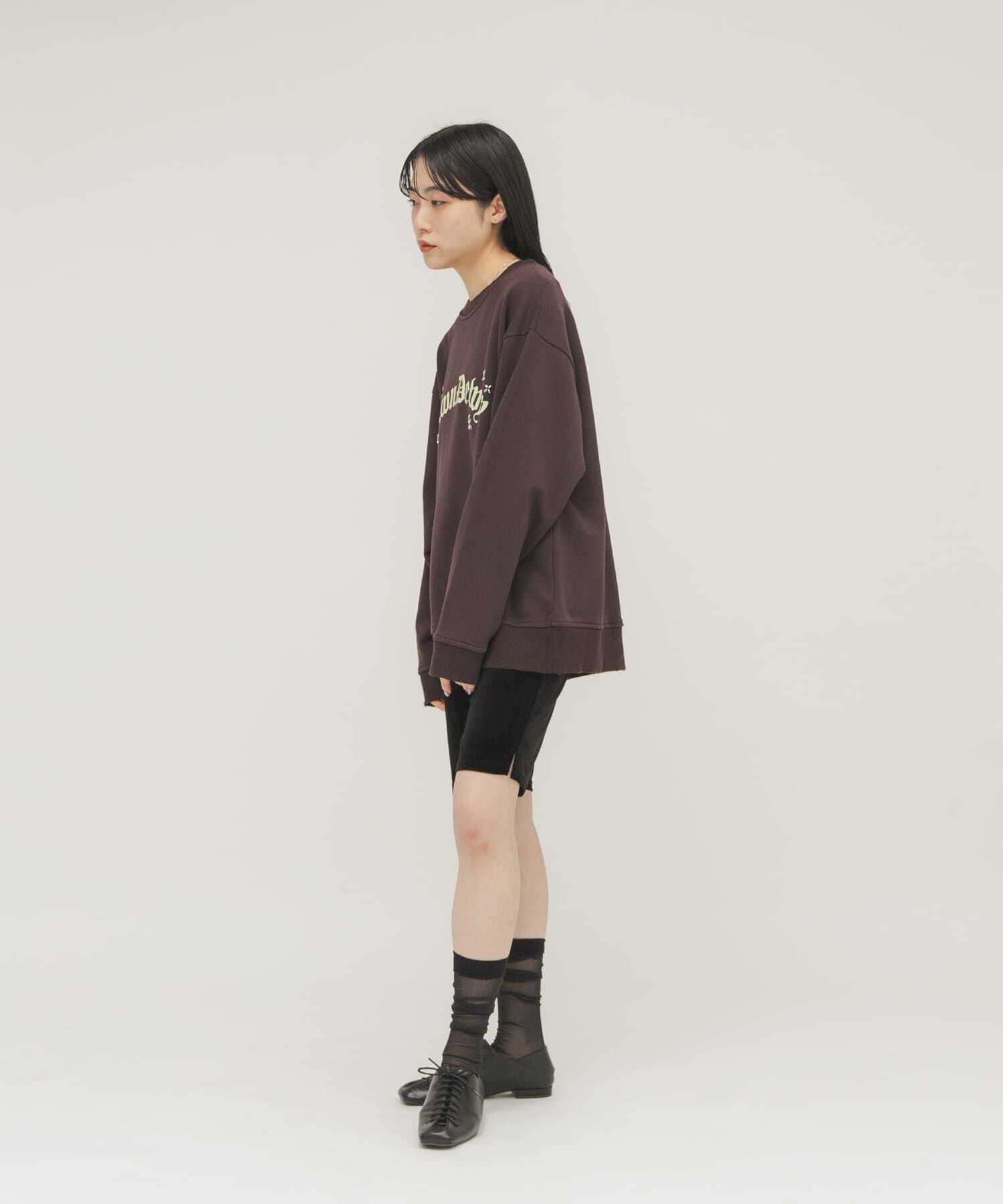  「ルーズスタッズスウェット」|スウェット・ジャージ|