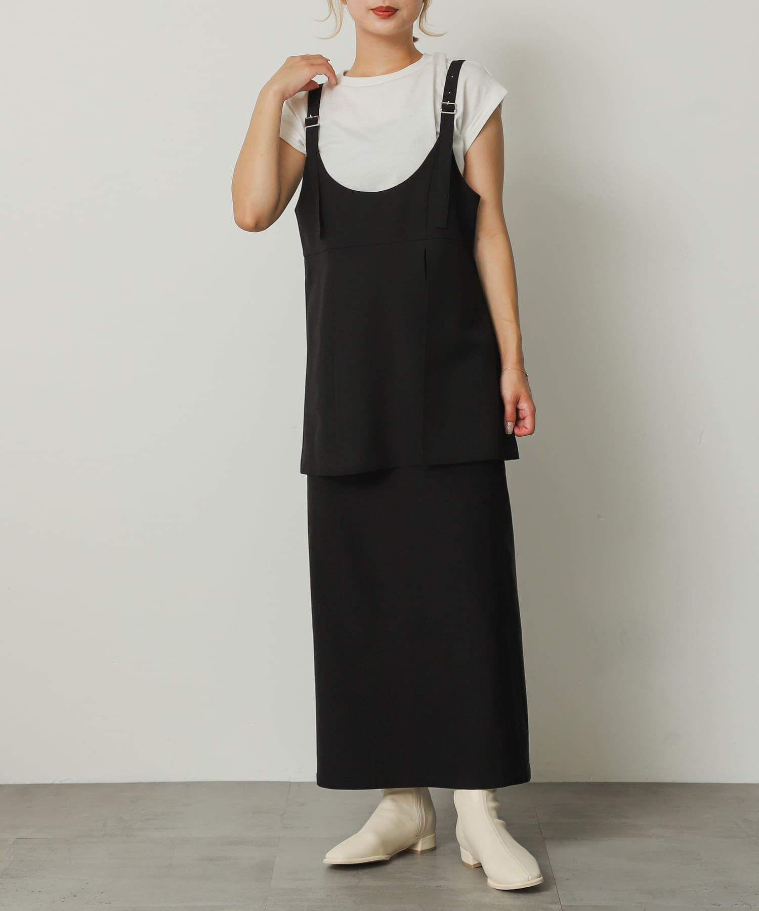 SENSE OF PLACE by URBAN RESEARCH「『4ｻｲｽﾞ展開』『晴雨兼用』ｽｸｴｱﾄｳｾﾝﾀｰｼｰﾑｽﾄﾚｯﾁﾛ」|ショートブーツ|