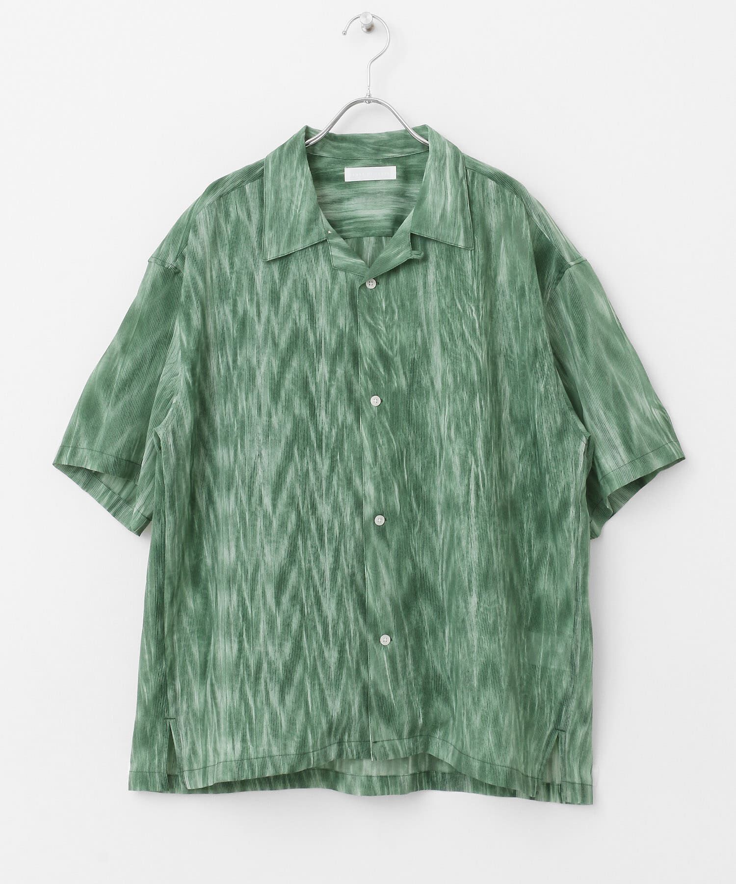 SENSE OF PLACE by URBAN RESEARCH「マーブルプリントオープンカラーシャツ」|シャツ・ブラウス|