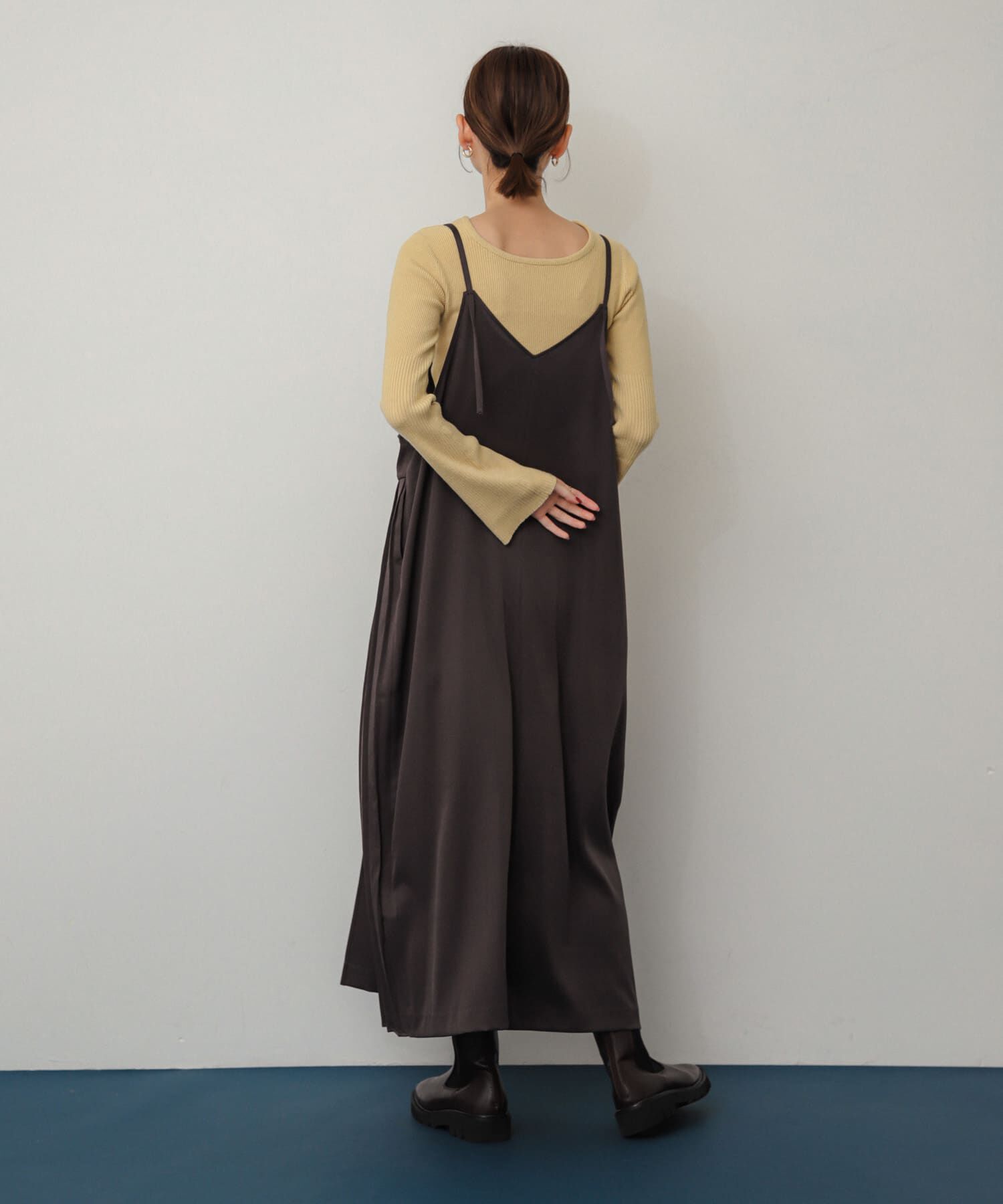 SENSE OF PLACE by URBAN RESEARCH「プリーツキャミワンピース」|ワンピース|