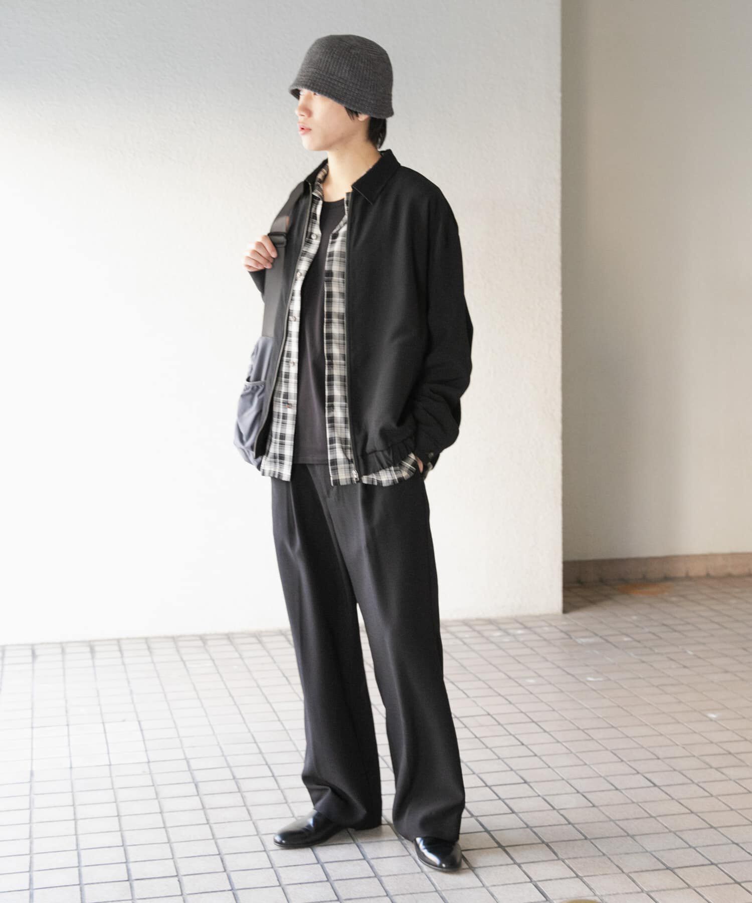SENSE OF PLACE by URBAN RESEARCH「『UR TECH DRYLUXE』 リネンライクワイドパンツ」|その他|