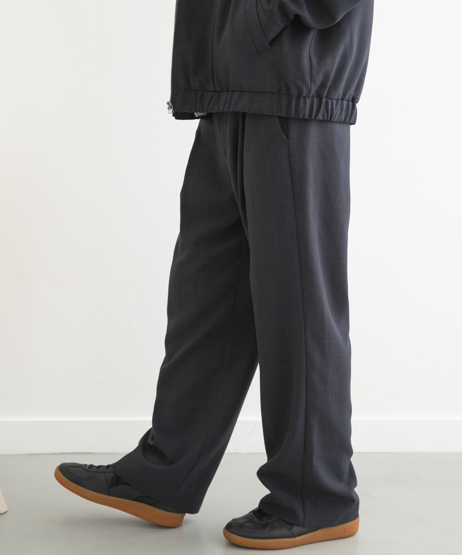 SENSE OF PLACE by URBAN RESEARCH「『UR TECH DRYLUXE』 リネンライクワイドパンツ」|その他|