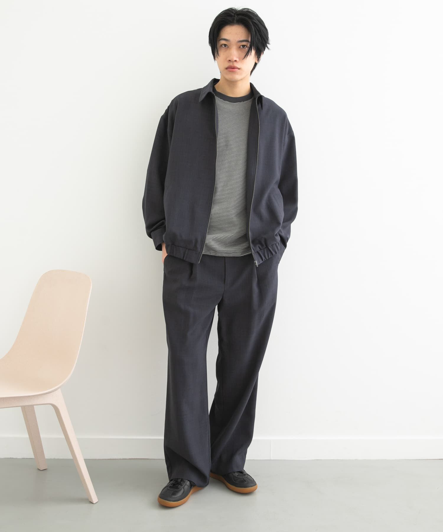 SENSE OF PLACE by URBAN RESEARCH「『UR TECH DRYLUXE』 リネンライクワイドパンツ」|その他|