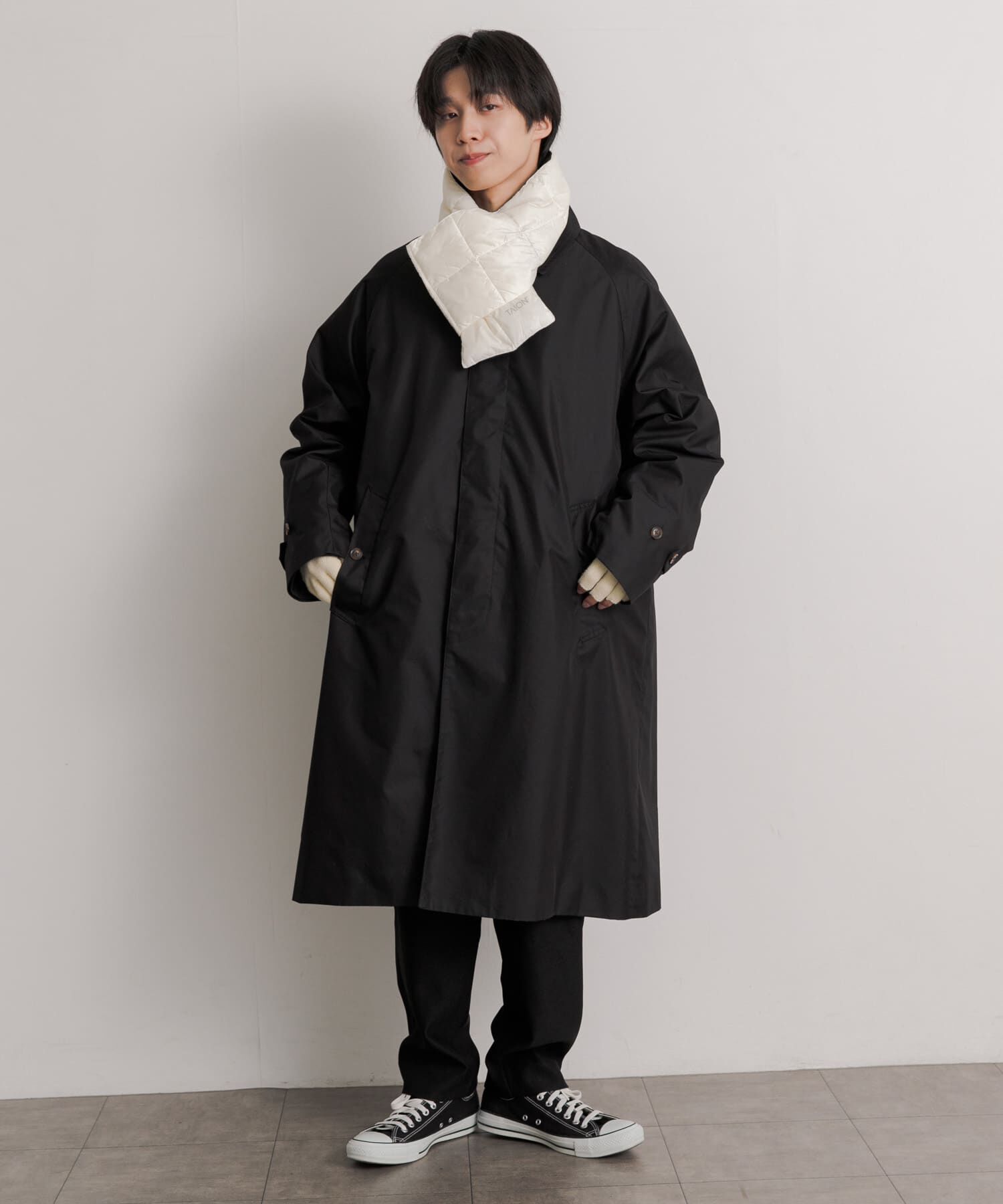 SENSE OF PLACE by URBAN RESEARCH「TAION　BASIC DOWN SCARF」|マフラー|