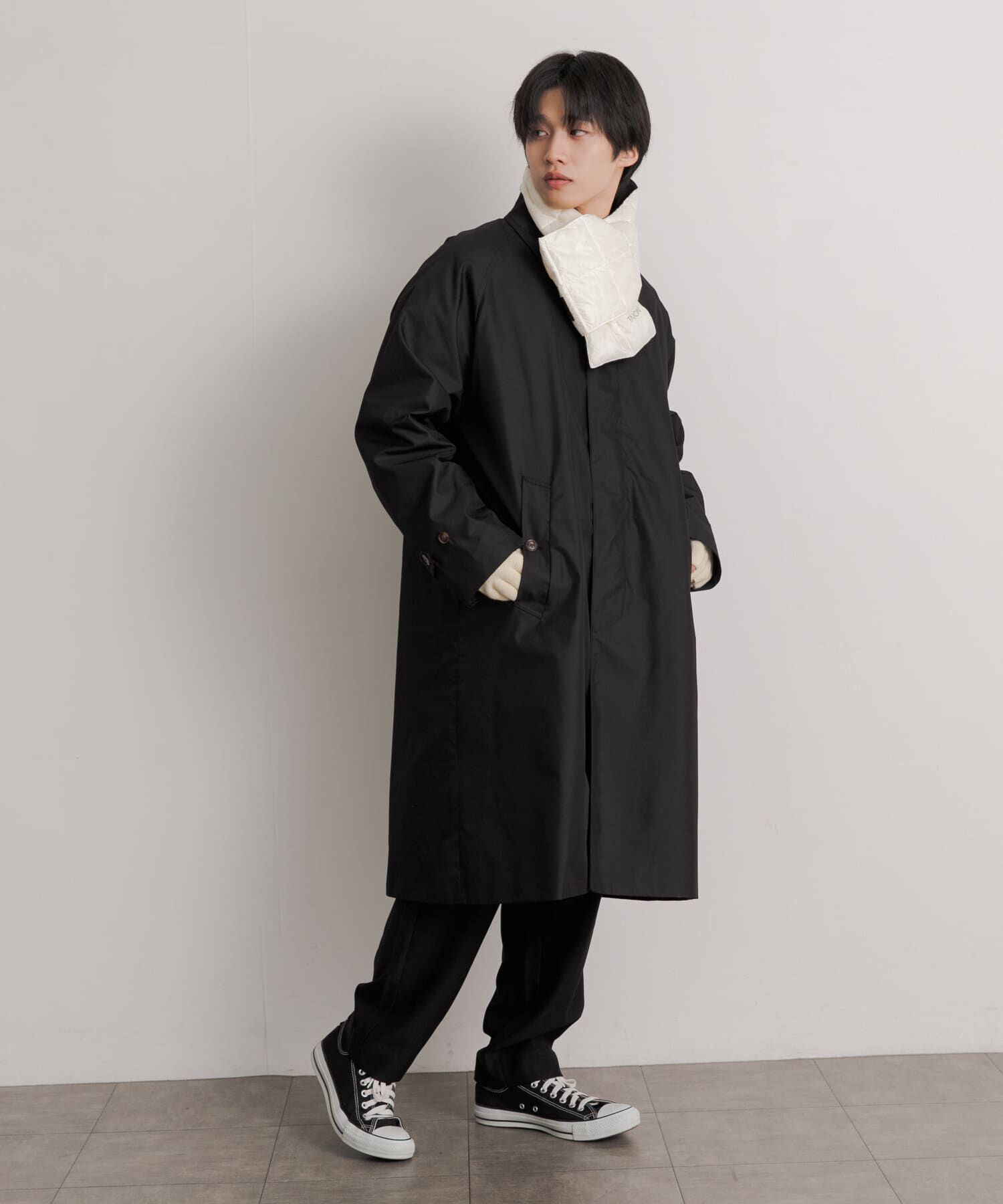 SENSE OF PLACE by URBAN RESEARCH「TAION　BASIC DOWN SCARF」|マフラー|