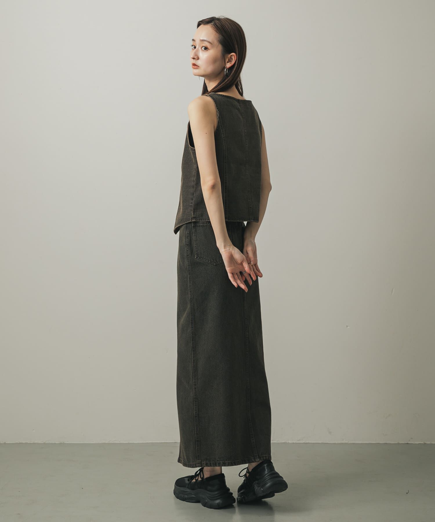 SENSE OF PLACE by URBAN RESEARCH「デニムコンパクトジレ」|ベスト・ジレ|