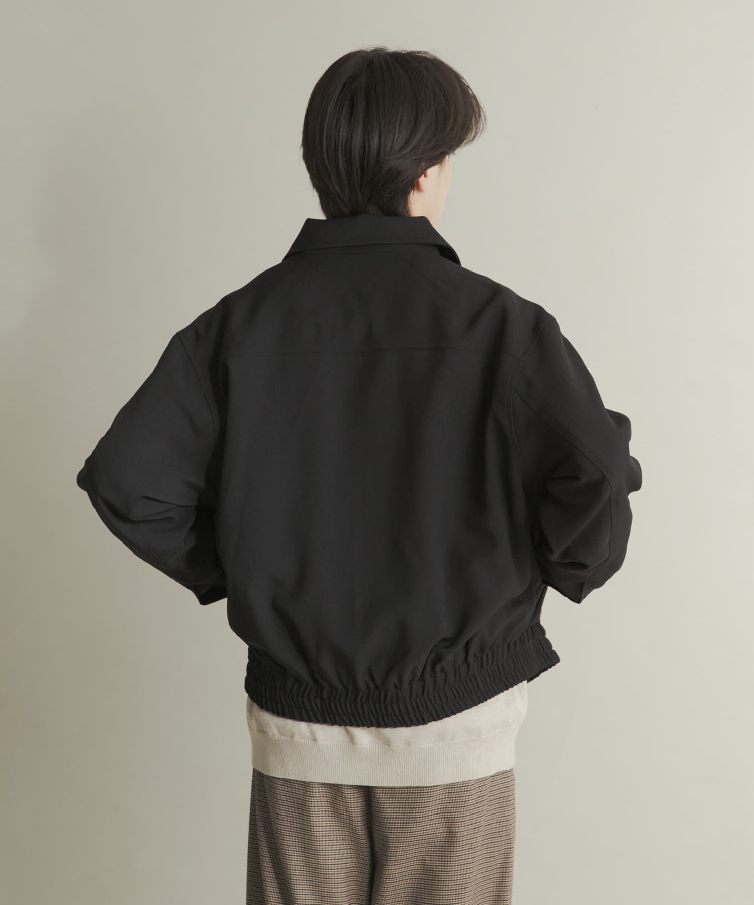 SENSE OF PLACE by URBAN RESEARCH「メランジバルーンジップブルゾン」|ブルゾン・スタジャン|